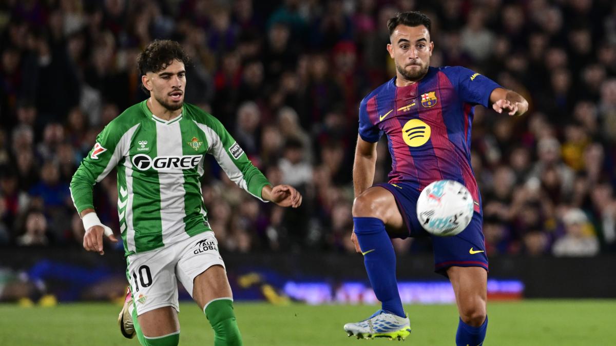 سوابق بيتيس تفتح الباب لبرشلونة أمام رقم قياسي 1 إريك غارسيا و عبد الصمد الزلزولي