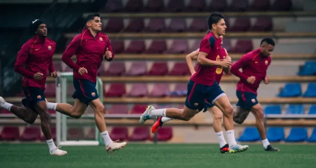تدريبات برشلونة