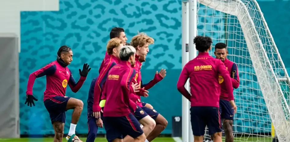 تدريبات برشلونة