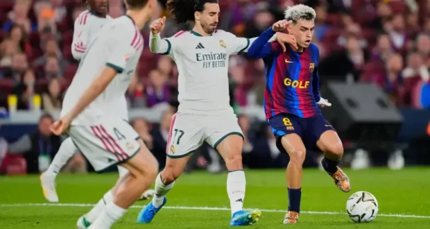 بيدري يكشف سبب سقوط برشلونة أمام ريال مدريد 1 بيدري