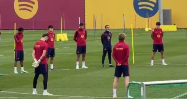 تدريبات برشلونة