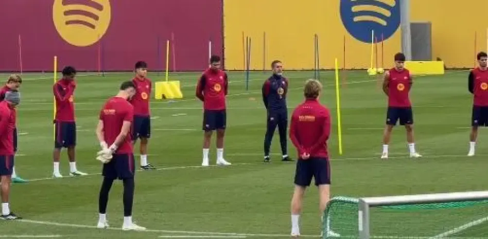 تدريبات برشلونة