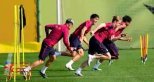 تدريبات برشلونة