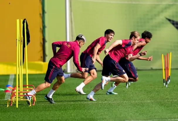 تدريبات برشلونة