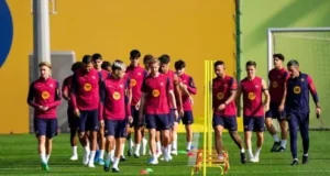 تدريبات برشلونة