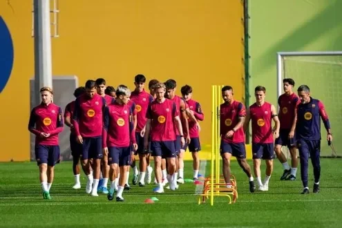 تدريبات برشلونة