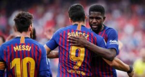 أومتيتي يكشف سرًا مذهلًا عن ثلاثي برشلونة الأسطوري 7 أومتيتي