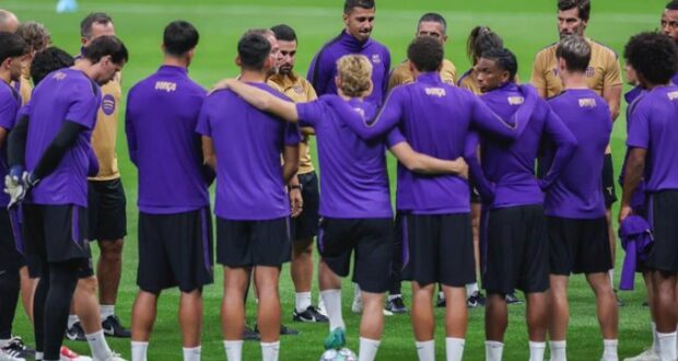 تدريبات برشلونة