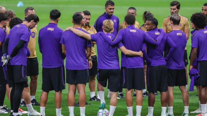 تدريبات برشلونة